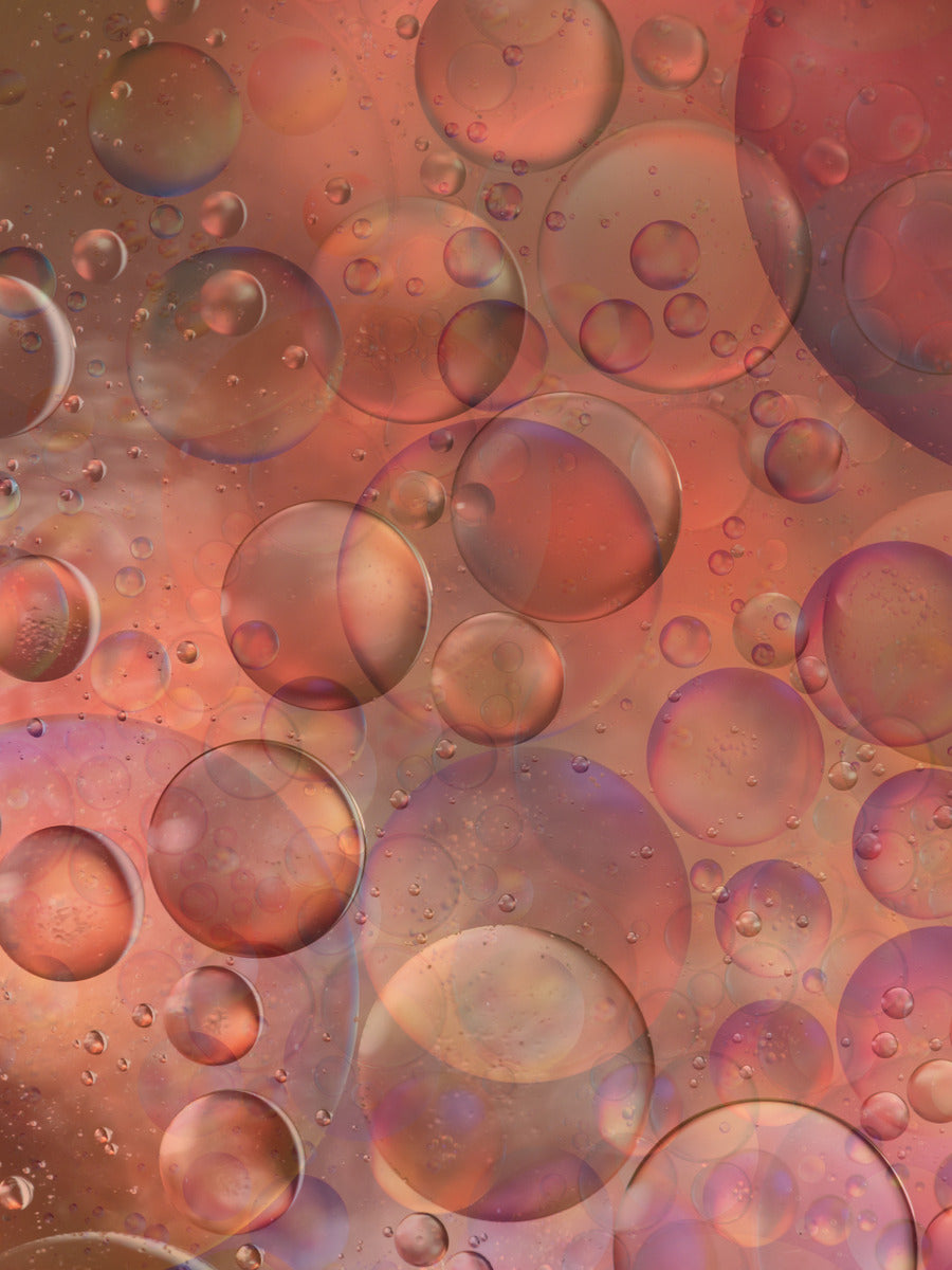 Ethereal Spheres of Amber Light