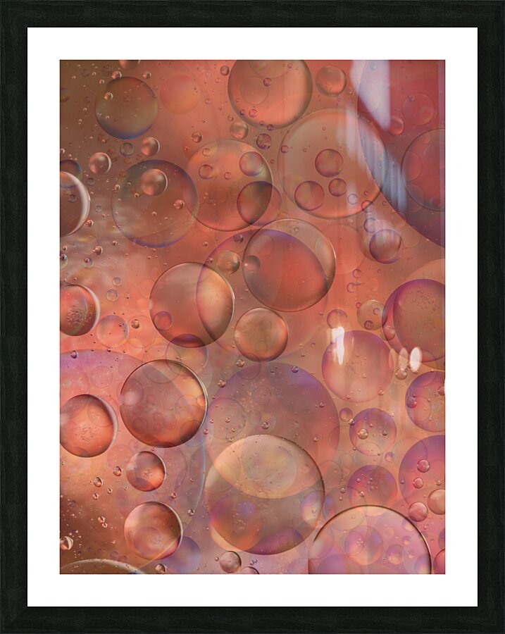 Ethereal Spheres of Amber Light