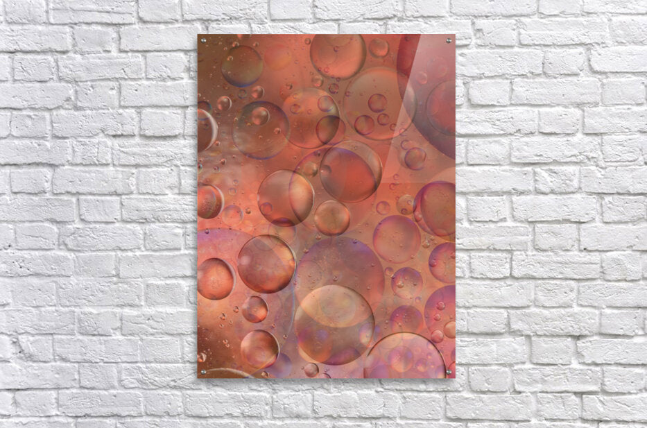 Ethereal Spheres of Amber Light