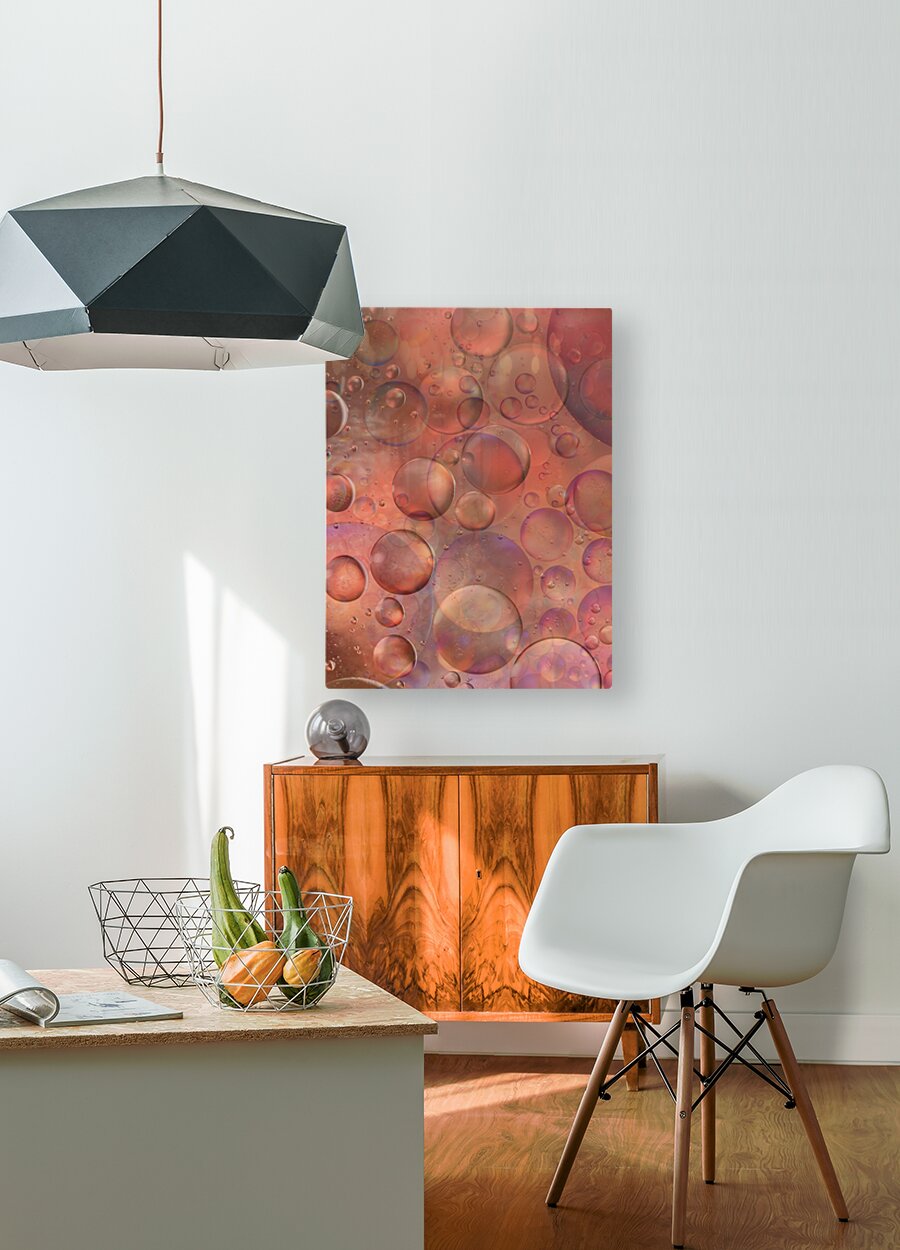 Ethereal Spheres of Amber Light