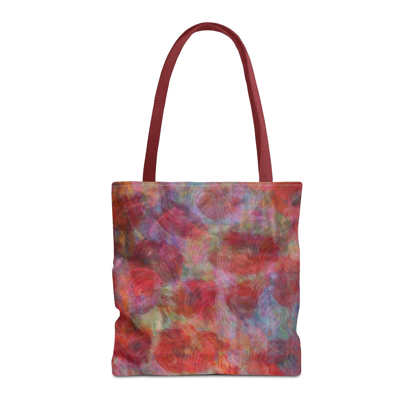 Floral Tote Bag - Dynamic Poppies Tapestry Design