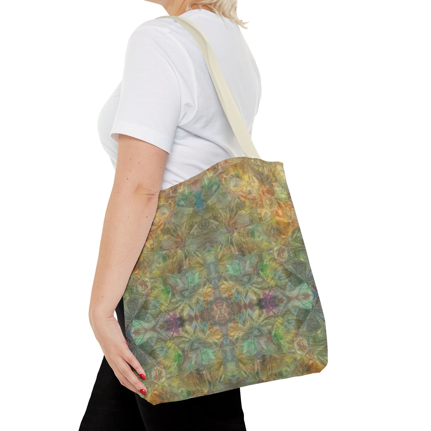 Fractal Tote Bag - Intricate Geometric Design for Unity and Complexity