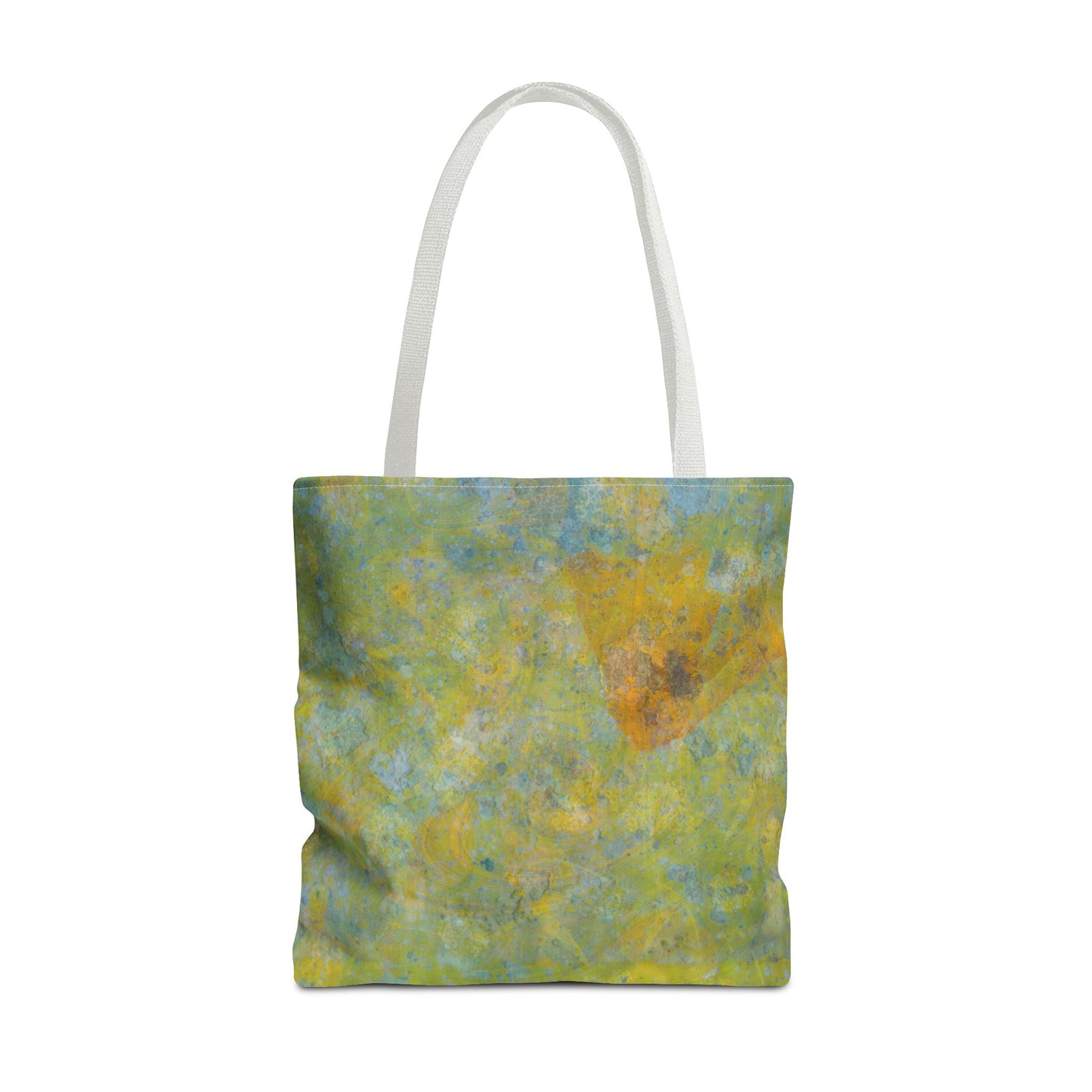 Colorful Tote Bag with Organic Design Elements