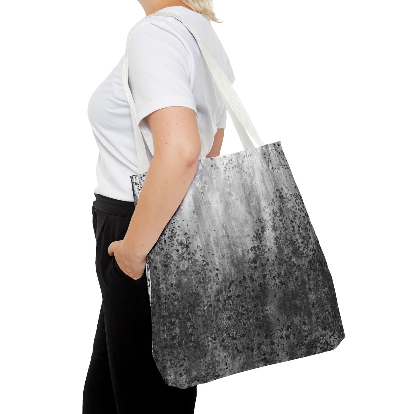 Splatter Tote Bag with Duality and Transformation Design