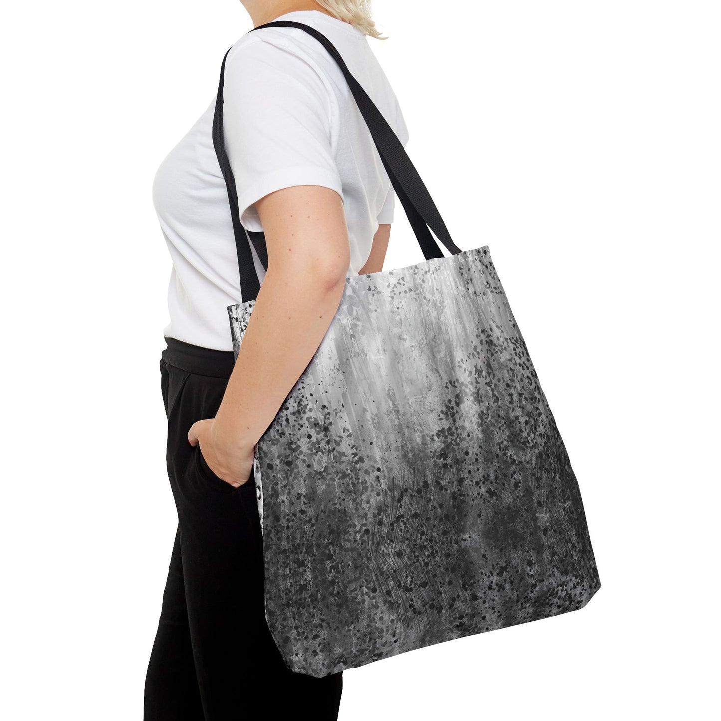 Splatter Tote Bag with Duality and Transformation Design