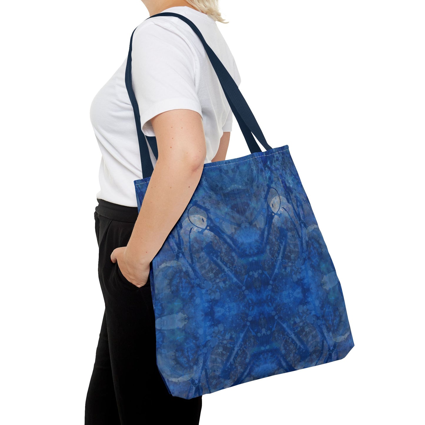 Tote Bag Nocturnal Moon Forest Design