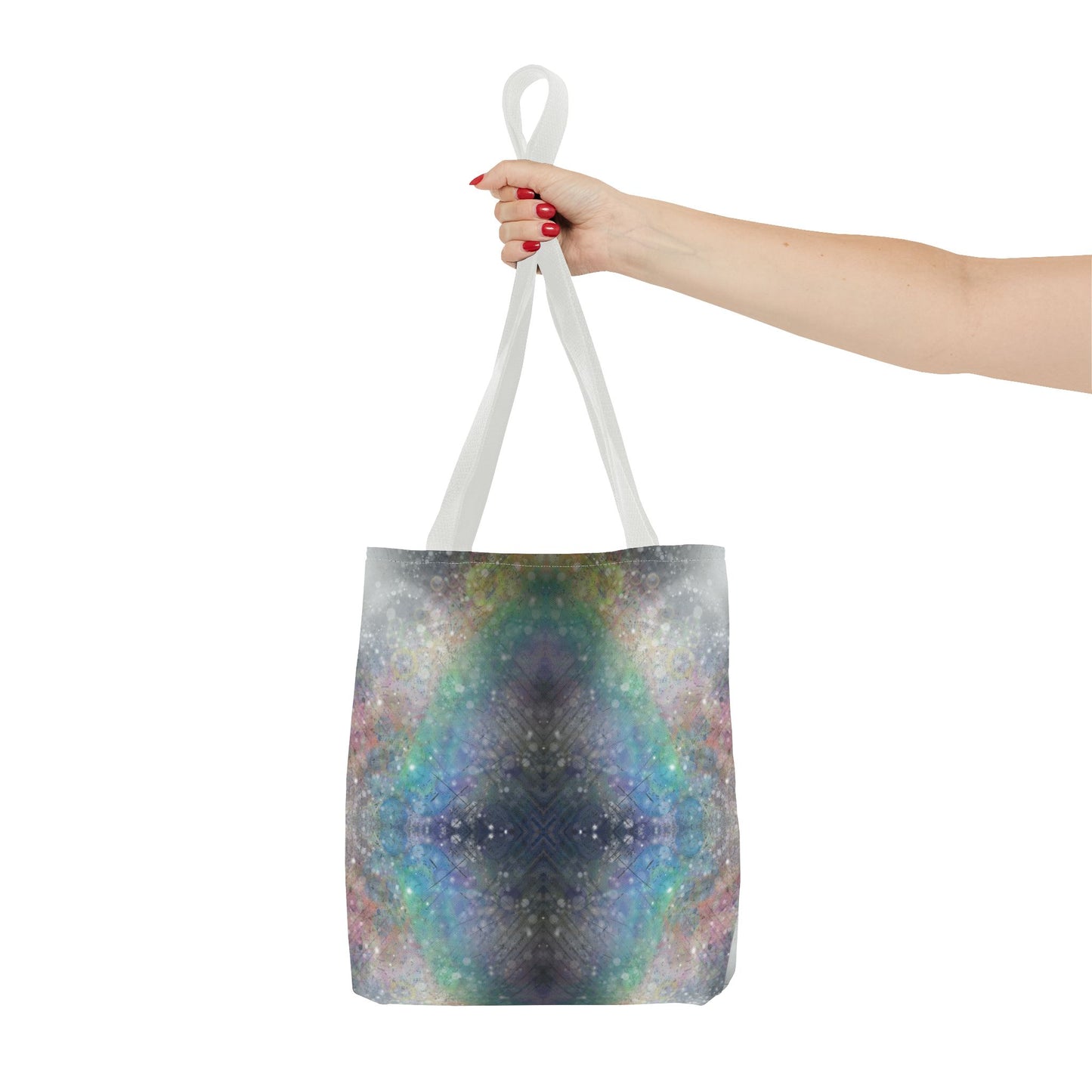 Prismatic Rainbow Tote Bag