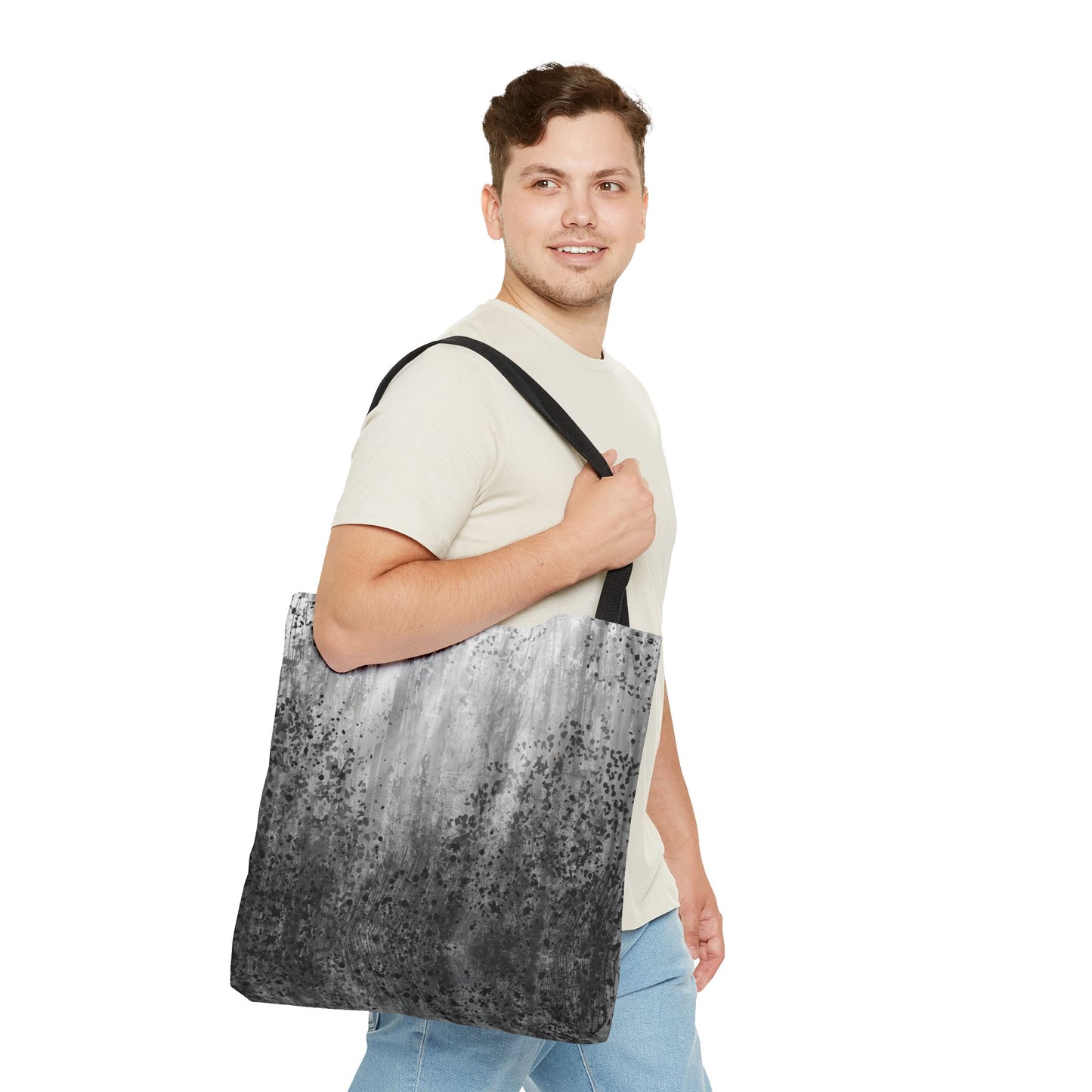 Splatter Tote Bag with Duality and Transformation Design